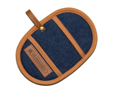 Le Creuset Topf-Griffschutz 2-Stück Denim