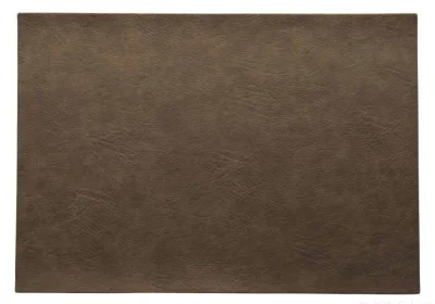 ASA Selection Tischset Nougat Vintage matt Leder-Optik Platzset