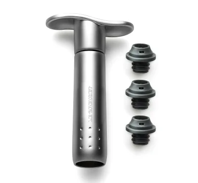 Le Creuset WA-137S Weinpumpe Metal Edition Metal