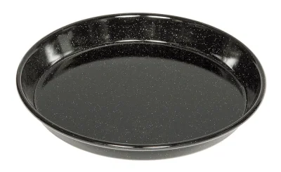Riess Pizzablech Emaille Schwarz Pizza Backblech 28cm