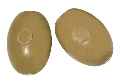 Marius Fabre 2 Stück Ersatzseife Natur 290g für Drehseifenhalter Savon Rotatif