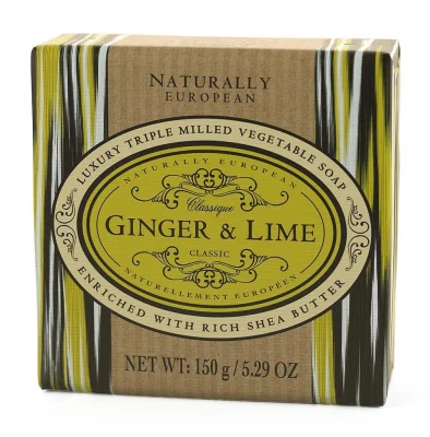 Naturally European Seife Ginger & Lime 150g