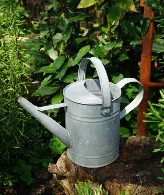 Gießkanne aus Zink Giesskanne Vintage Landhaus-Stil 1,5l