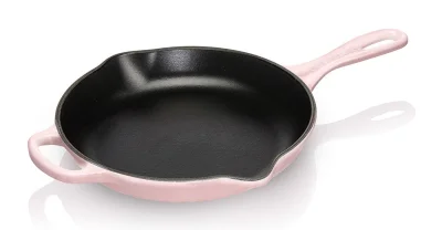 Le Creuset Brat- und Servierpfanne Gusseisen Shell Pink 23cm