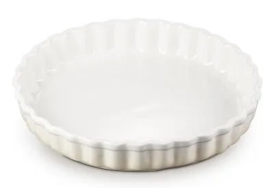 Le Creuset Tarte-Form Steinzeug Meringue 28cm