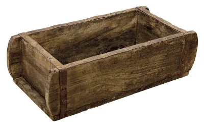 Alte Ziegelform Holz zum Dekorieren Vintage Holzkiste Aufbewahrungsbox