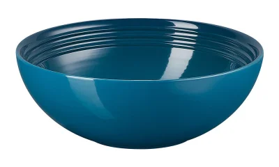 Le Creuset Salatschüssel Steinzeug Deep Teal 24cm