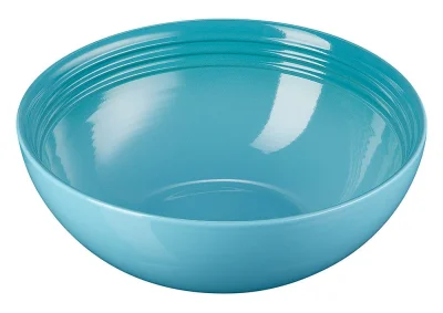 Le Creuset Salatschüssel Steinzeug Karibik 24cm
