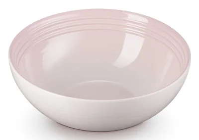 Le Creuset Salatschüssel Steinzeug Shell Pink 24cm