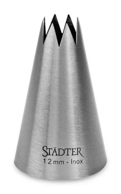 Städter Sterntülle Fine Line Spritztülle Edelstahl 12 mm