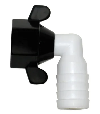 Lilie Aufschraubtülle gewinkelt, 1/2" -Ix DIN 2001-2 1/2" Ix10mm