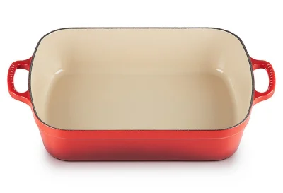 Le Creuset Bratreine Signature Gusseisen Kirschrot 33 cm