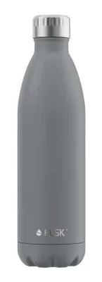 FLSK Trinkflasche Stone Isolierflasche Grau 750 ml