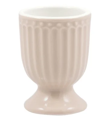 Greengate Eierbecher Alice Fudge Steingut Creme