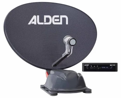Alden AS2 80 HD Platinium mit S.S.C. Steuermodul SINGLE LNB