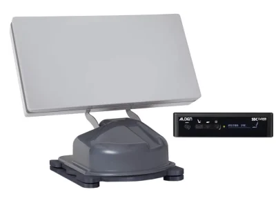 Alden Planar HD grau mit S.S.C. Steuermodul TWIN LNB