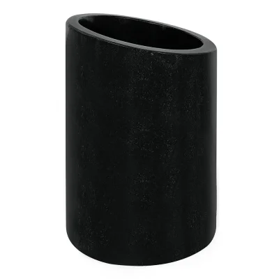 Weinkühler Marmor Schwarz Weinflaschenkühler Flaschenkühler Sektkühler