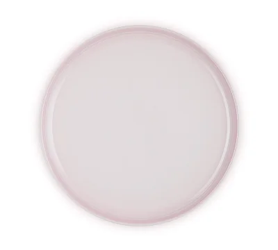 Le Creuset Frühstücksteller Coupe Steinzeug Shell Pink 22cm