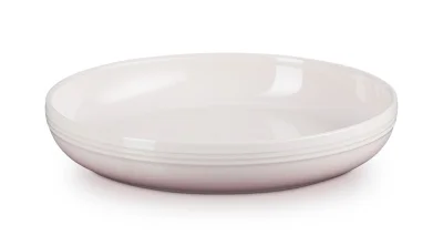 Le Creuset Suppenteller Coupe Steinzeug Shell Pink 22cm