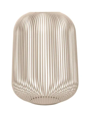 blomus Laterne LITO Nomad Windlicht beige L