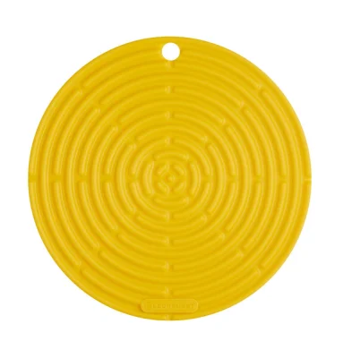 Le Creuset Topflappen Rund Silikon Nectar Gelb