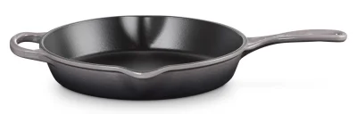 Le Creuset Brat- und Servierpfanne Hoch Gusseisen Flint Grau 26cm