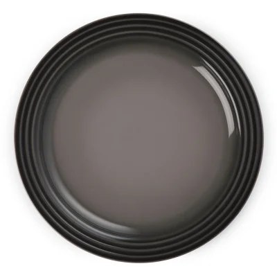Le Creuset Speiseteller Steinzeug Flint Grau 27cm