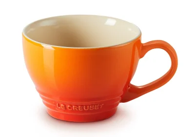 Le Creuset Cappuccino Tasse Steinzeug Ofenrot 400ml