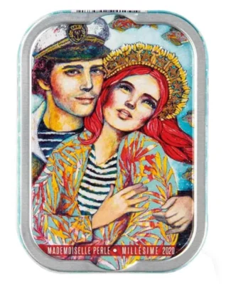 La Perle des Dieux Jahrgangssardinen 2020 Mademoiselle Perle - Dose 115 g