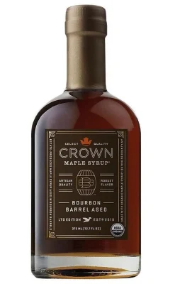 Crown Maple Syrup Bourbon Barrel Aged BIO Ahornsirup 375 ml