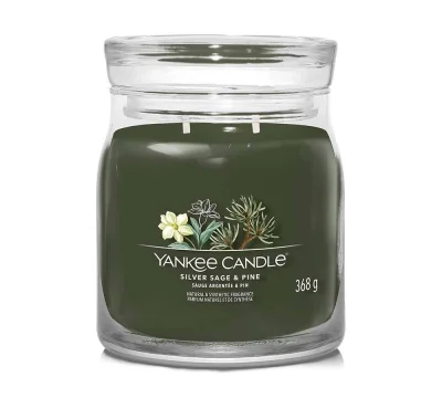 Yankee Candle Duftkerze Signature Silver Sage & Pine 368 g
