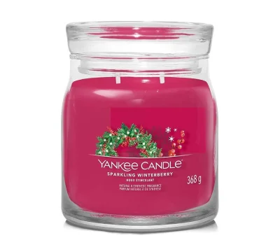 Yankee Candle Duftkerze Signature Sparkling Winterberry 368 g