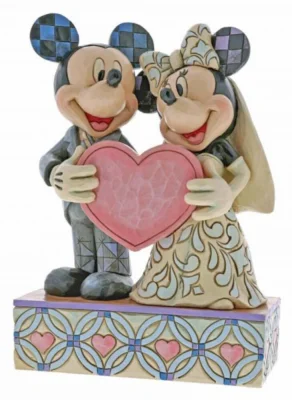 DISNEY Figur Mickey & Minnie Hochzeit Two Souls, One Heart by Jim Shore