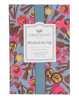 Greenleaf Duft Sachet Large - Rhubarb & Oak - Duftsäckchen
