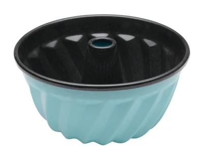 Riess Gugelhupfform Emaille Blau Kristallblau 22cm