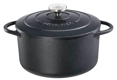 Küchenprofi Bratentopf Rund PROVENCE Schwarz Bräter Classic Black 26 cm