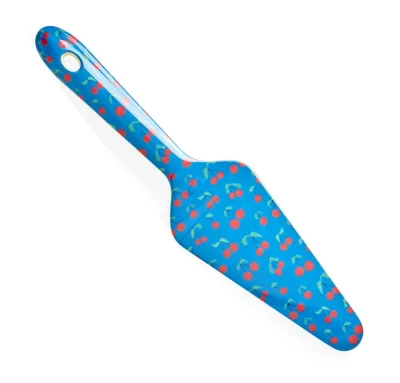 Rice Melamin Tortenheber Cherry Love Blau Kirschen Muster