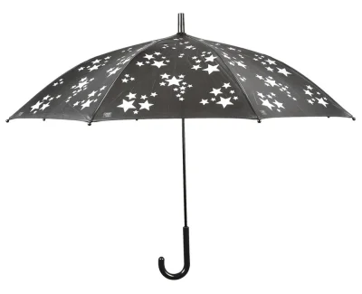 Regenschirm Reflektor Kinder Sterne Stockschirm Kinderschirm reflektierend