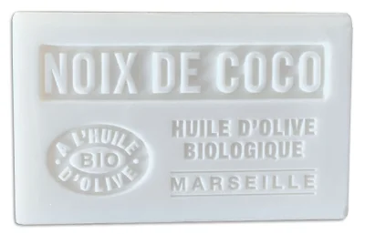 Provence Seife Noix de Coco (Kokosnuss) Duftseife mit Bio Olivenöl 125g