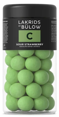 Lakrids by Bülow - C - Sour Strawberry - Schokoladen-Lakritz Regular 270 g