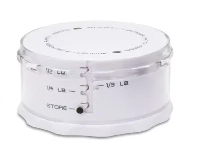 Adjust-A-Burger Burgerpresse Verstellbar für 1/4 lb , 1/3 lb , 1/2 lb Patties