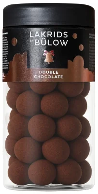 Lakrids by Bülow Double Chocolate - Schokolade Kakaonibs Lakritz Regular 270 g