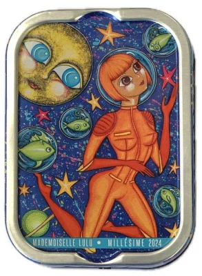 La Perle des Dieux Jahrgangssardinen Lulu 2024 in Olivenöl - Dose 115 g