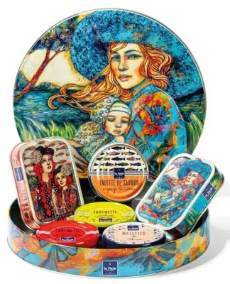 La Perle des Dieux Geschenkset Sardinen u. Fischspezialitäten Perle - D. Cossais