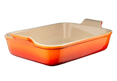 Le Creuset Auflaufform Tradition Steinzeug Ofenrot 32cm