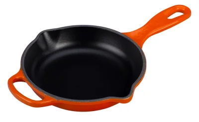 Le Creuset Brat- und Servierpfanne Gusseisen Ofenrot 16cm