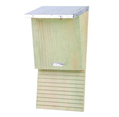 Fledermauskasten Fledermaushaus Holz mit Blechdach