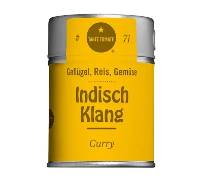 Tante Tomate - IndischKlang - Curry Gewürzmischung 60g