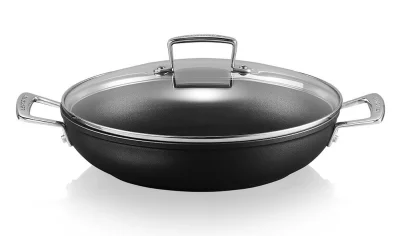 Le Creuset Profi-Pfanne Alu-Antihaft Glasdeckel 28cm